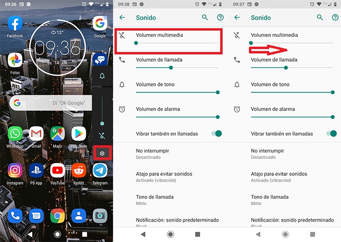 YouTube no se escucha Android Solucion 1