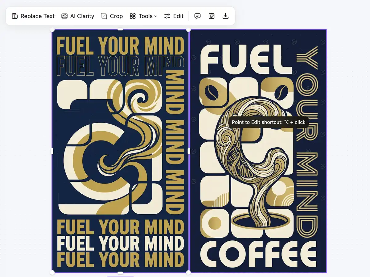 Zawa AI posters generados