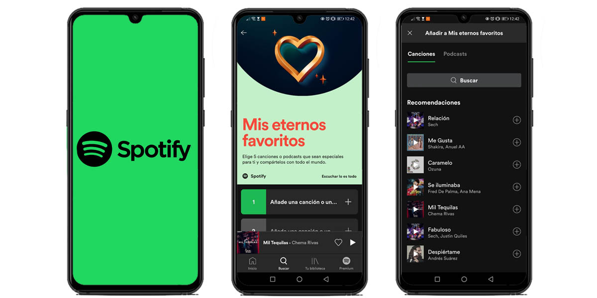 acceder mis eternos favoritos spotify