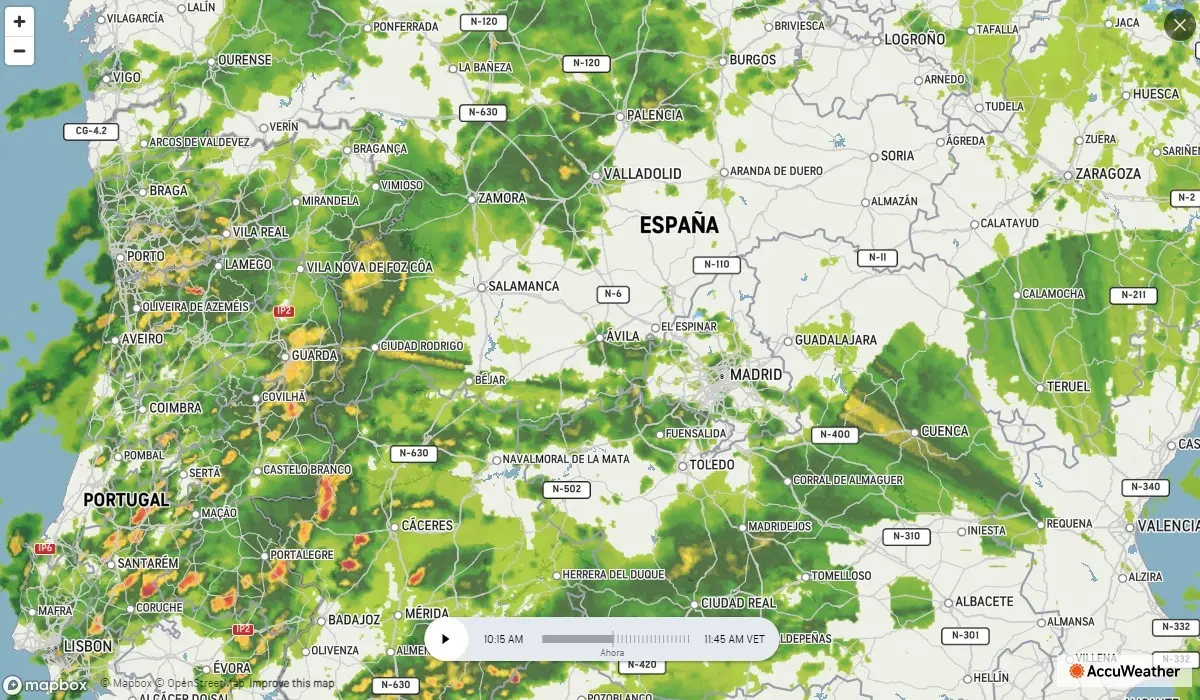 Free Real-Time Rain Radar From Accuweather