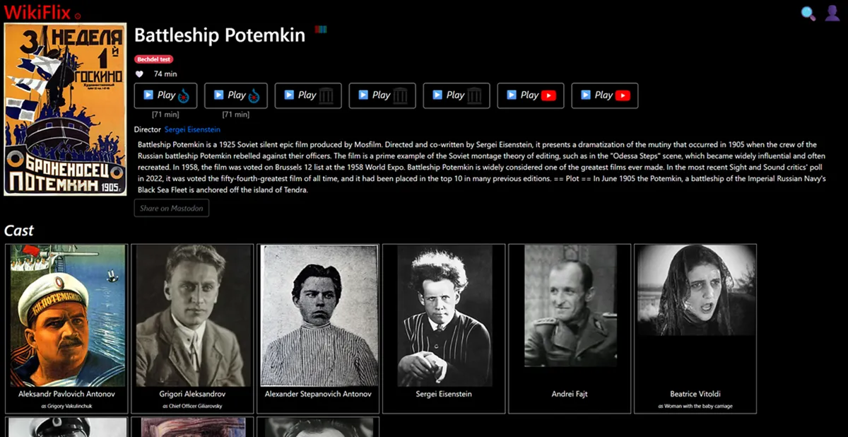 acorazado potemkin en wikiflix