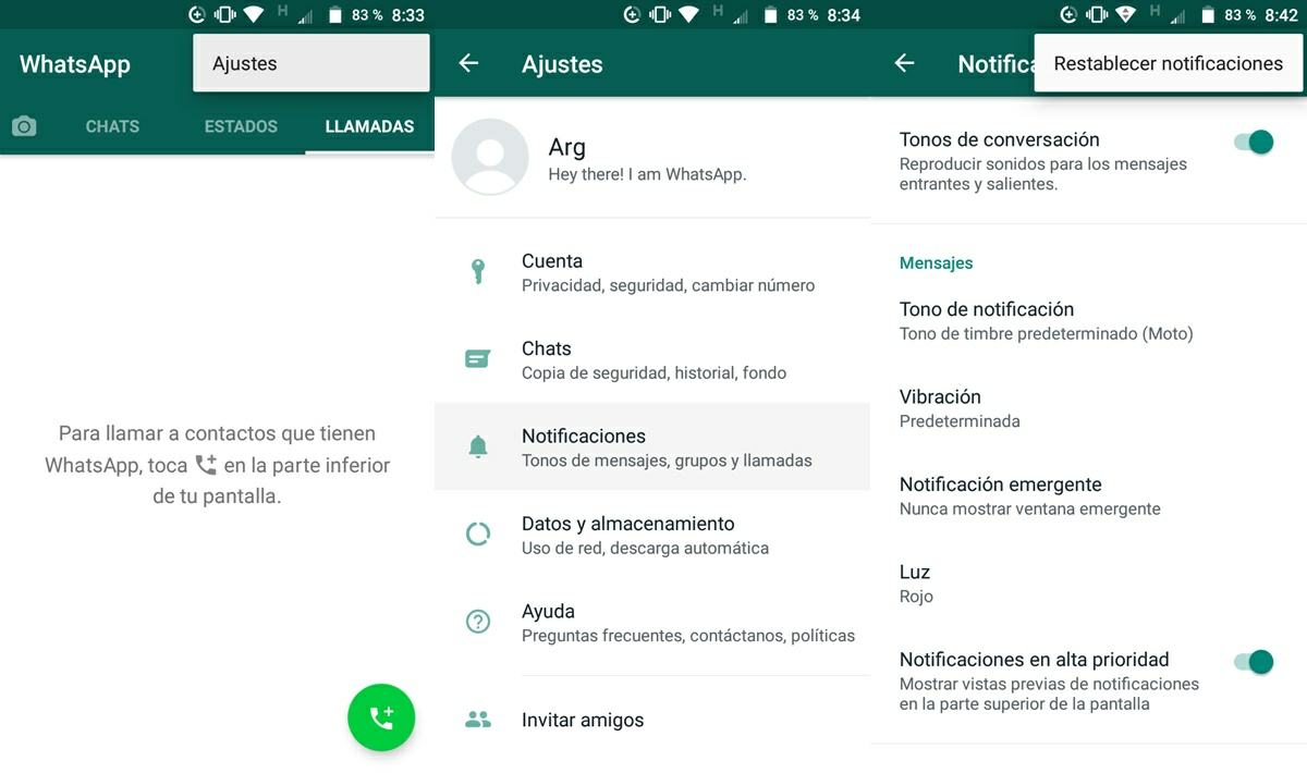 activa las notificaciones de whatsapp