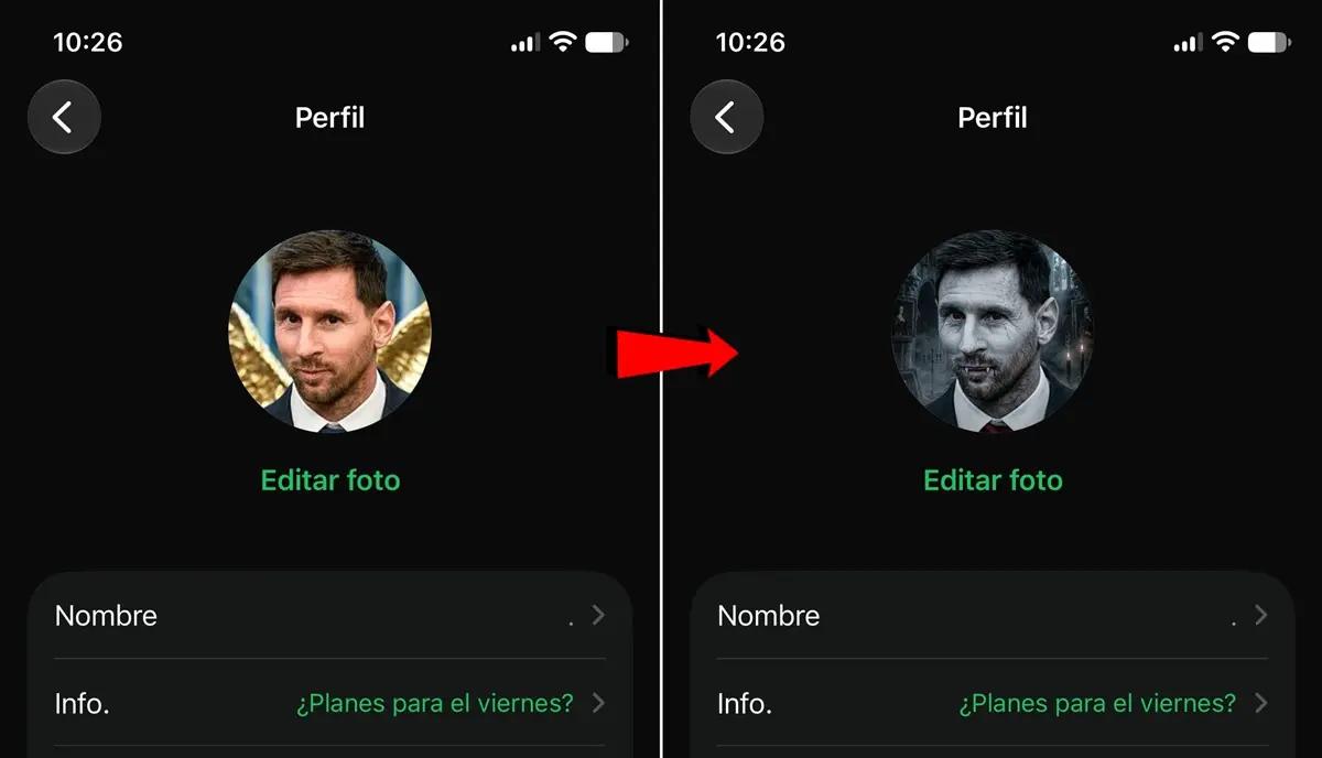 activar el modo halloween en tu foto de perfil de whatsapp