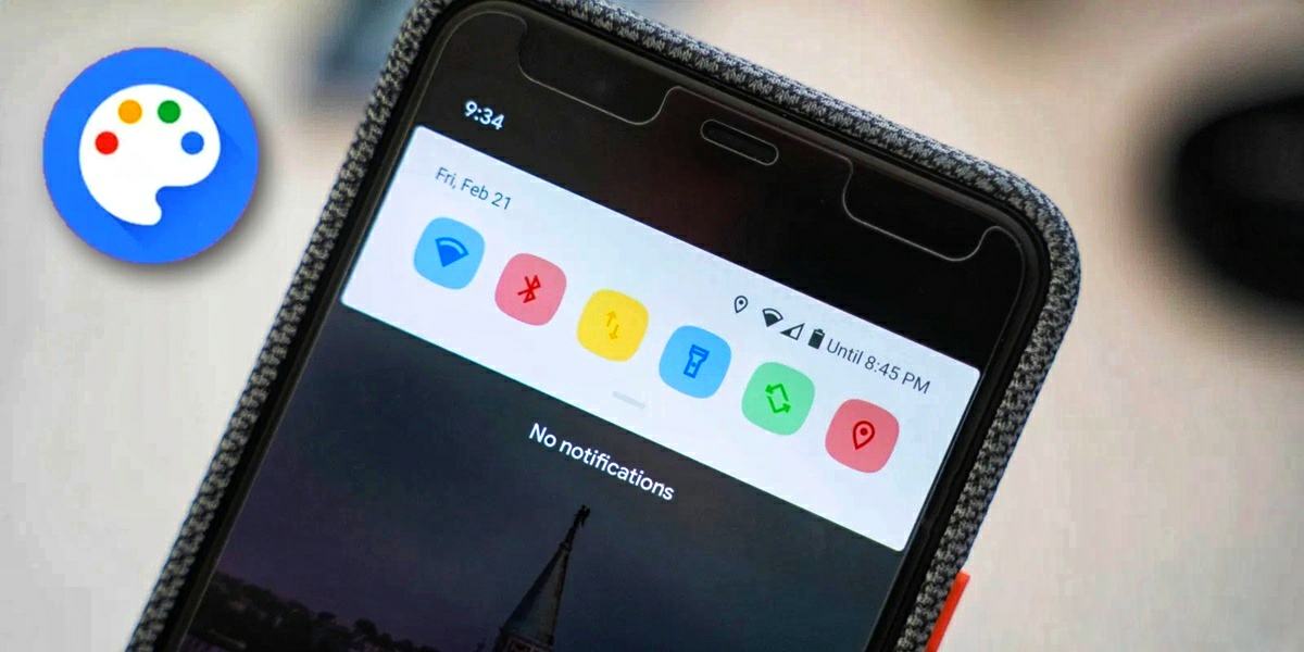 activar los temas ocultos de android 10 en los sony xperia