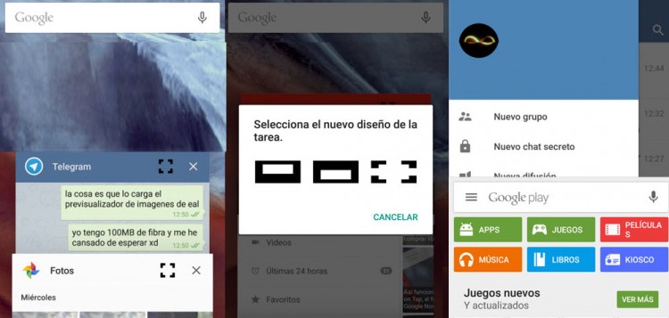 Activar la multiventana en Android M