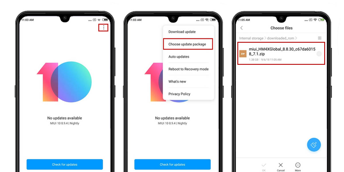 actualizar xiaomi a MIUI 11 android 10 por recovery