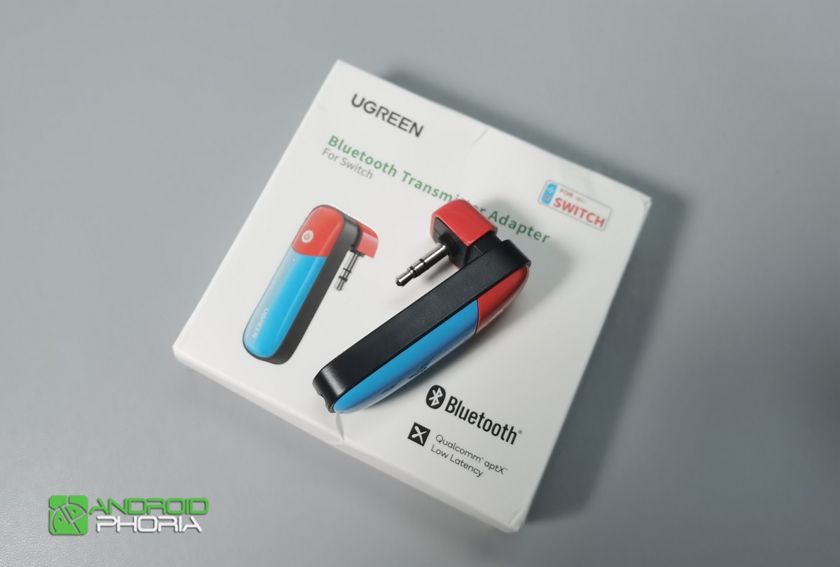 adaptador bluetooth ugreen switch caja