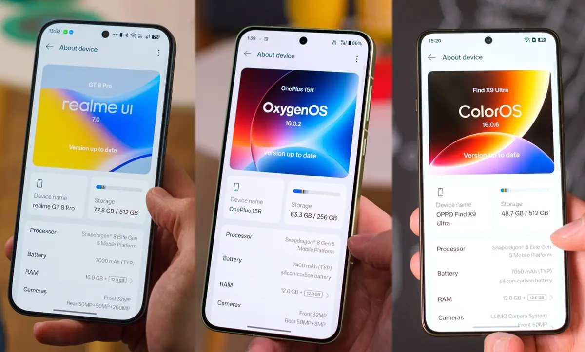 adios OxygenOS y Realme UI los moviles realme y oneplus usaran ColorOS de OPPO