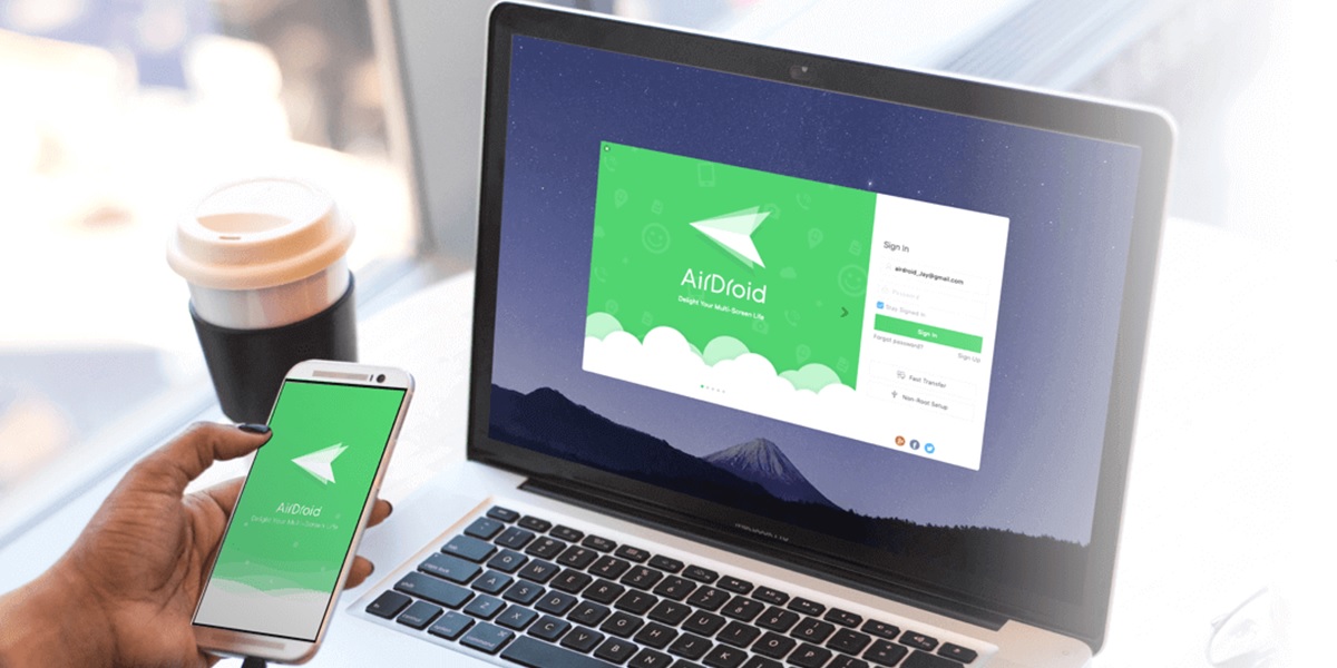 airdroid transferir archivos pc