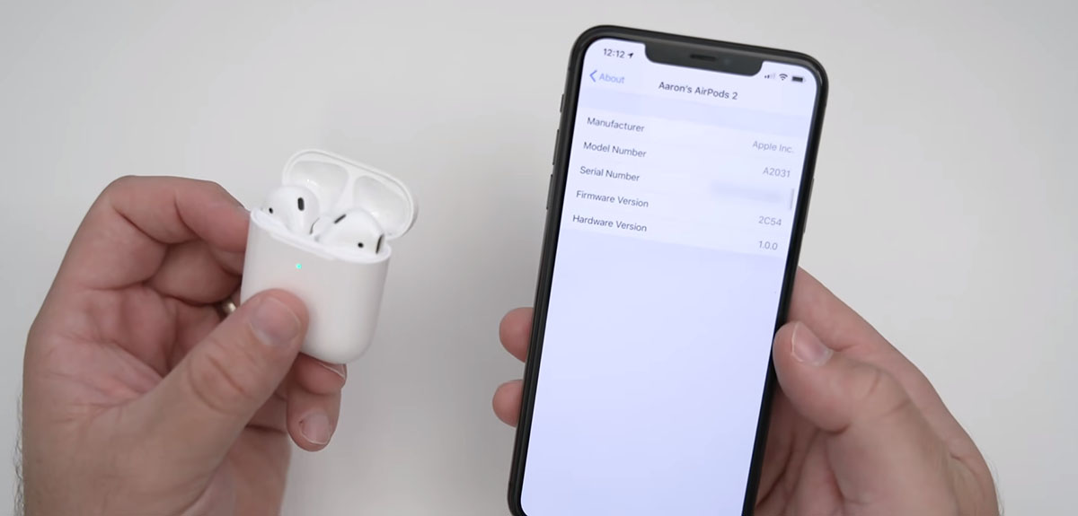 airpod firmware