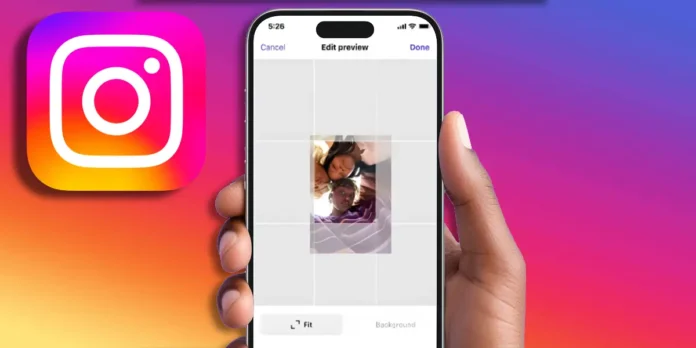 ajustar miniaturas instagram