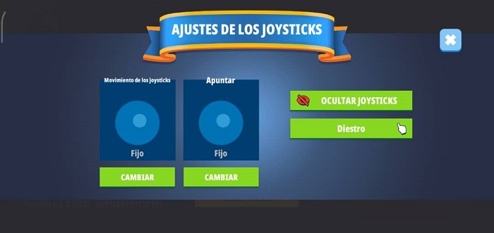 ajustes controles battlelands royale