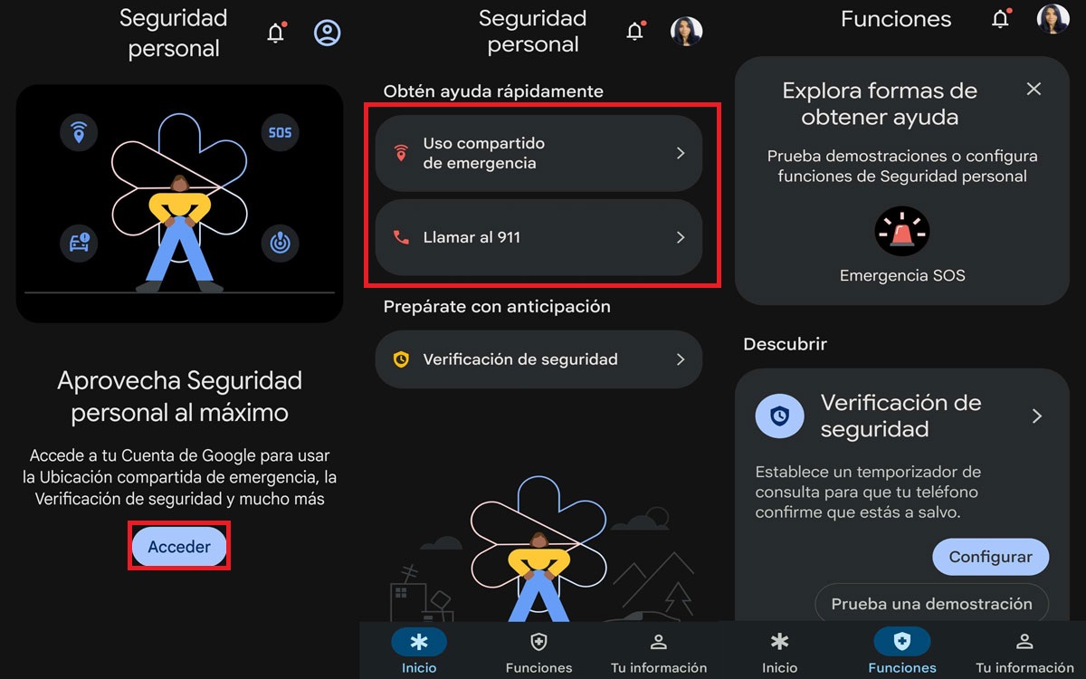 Seguridad personal en Android