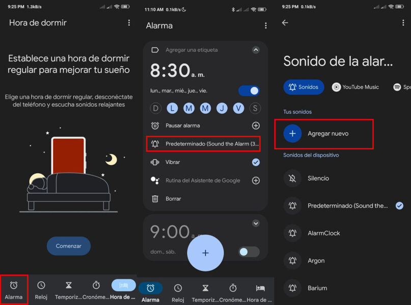 Cómo poner una alarma en Android con tu propio sonido