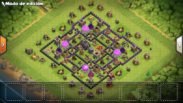 aldea clash of clans ayuntamiento 9