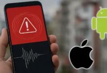 alerta de sismos en android y iOS