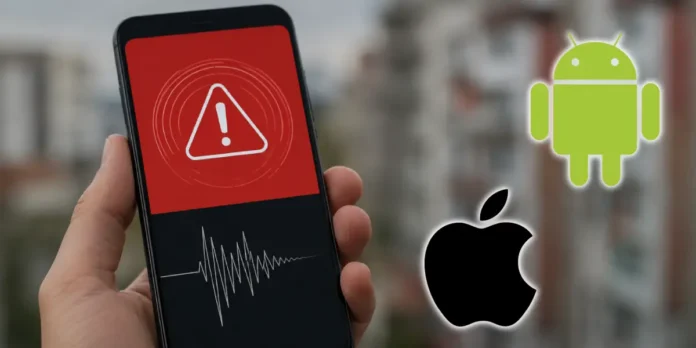 alerta de sismos en android y iOS