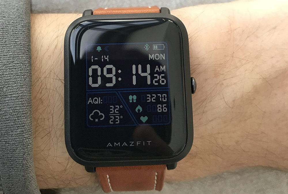 amazfit bip bateria