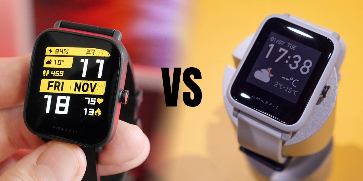 amazfit bip u vs amazfit bip s comparativa