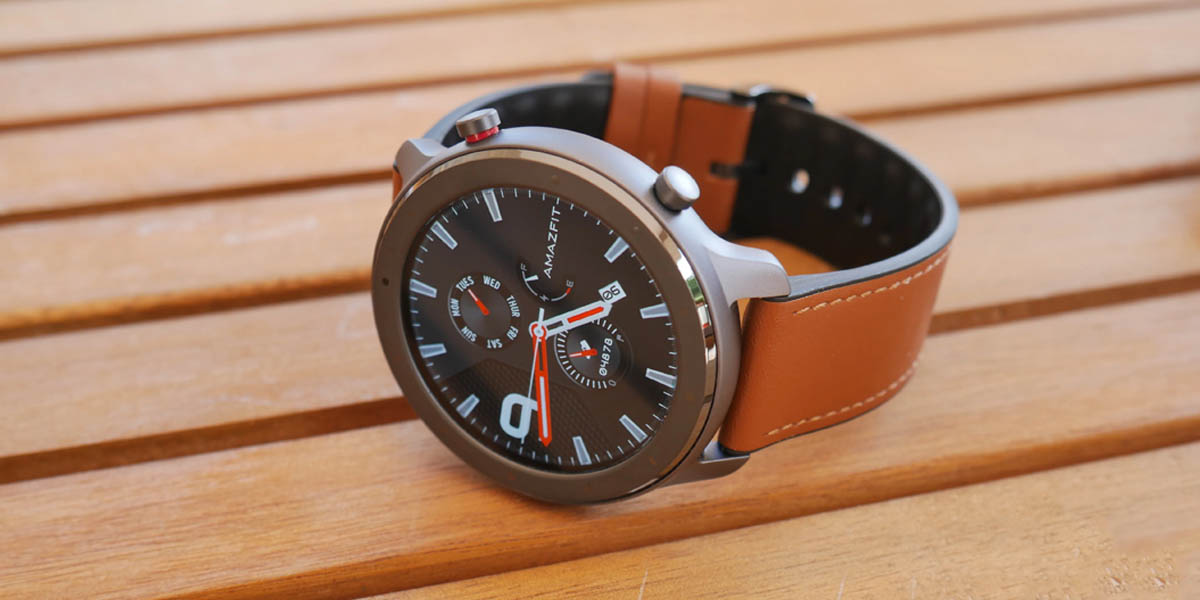 amazfit gtr smartwatch con mejor diseño para todos los usos