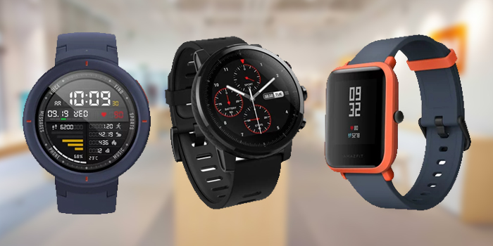 amazfit stratos vs bip vs verge comparativa