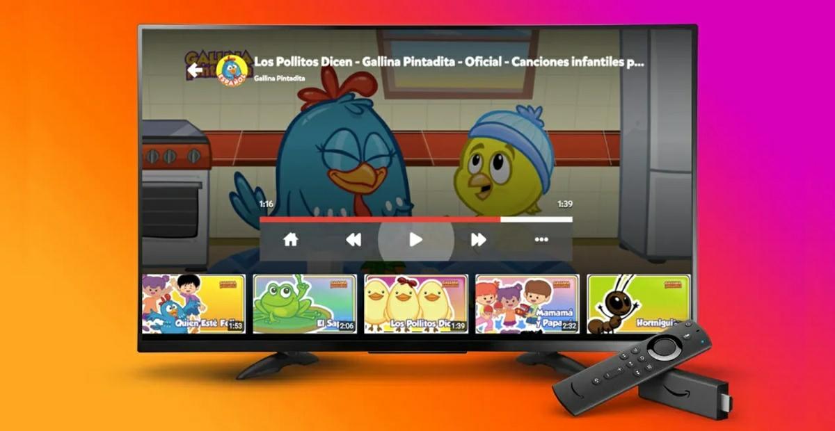 amazon fire tv para ninos