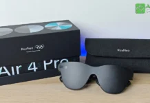 analisis de las RayNeo Air 4 Pro unas gafas de realidad aumentada para un cine de 200 pulgadas con HDR10