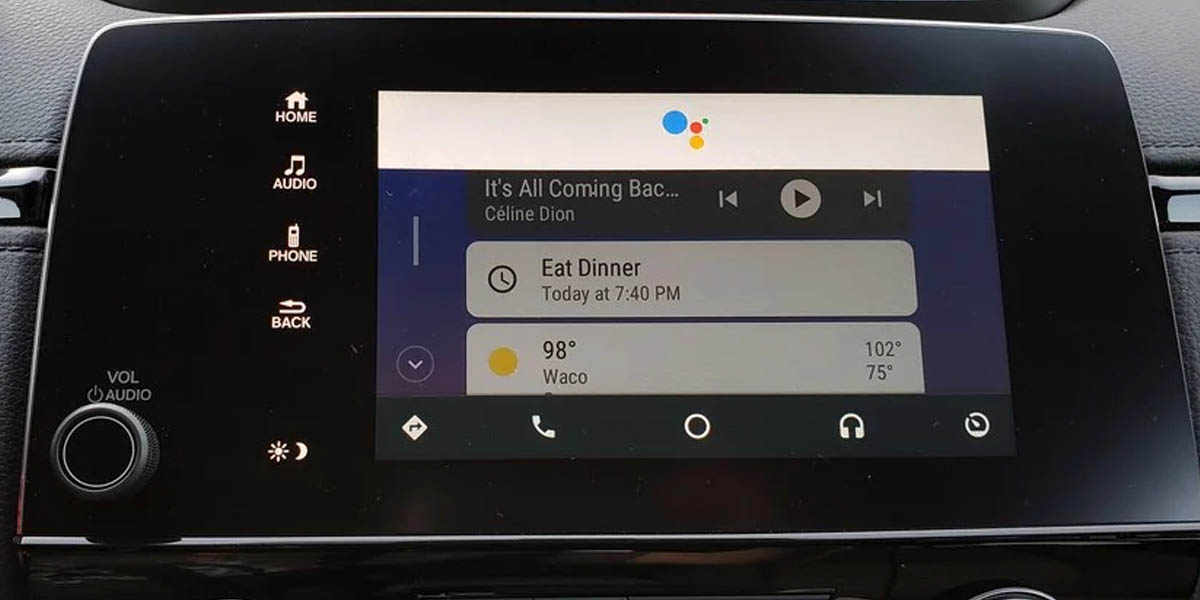 android auto es compatible con el Asistente de Google control por voz