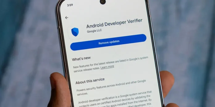 ¿Qué es Android Developer Verifier y por qué está en mi móvil?