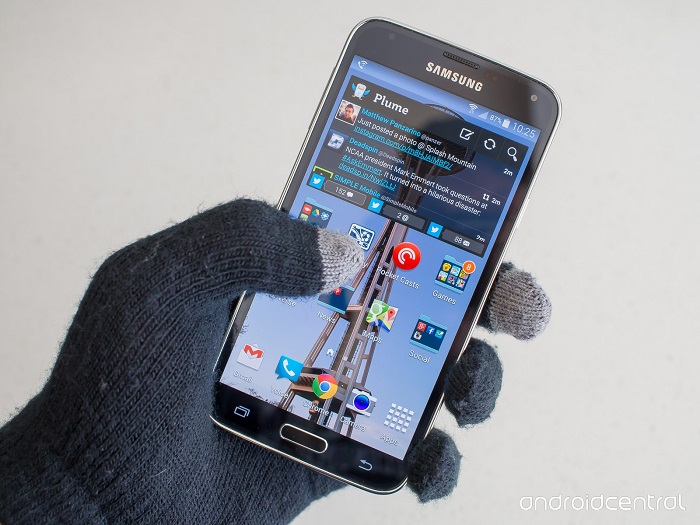 android modo guantes