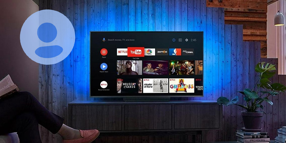 android tv deberia ofrecer varios perfiles de usuario