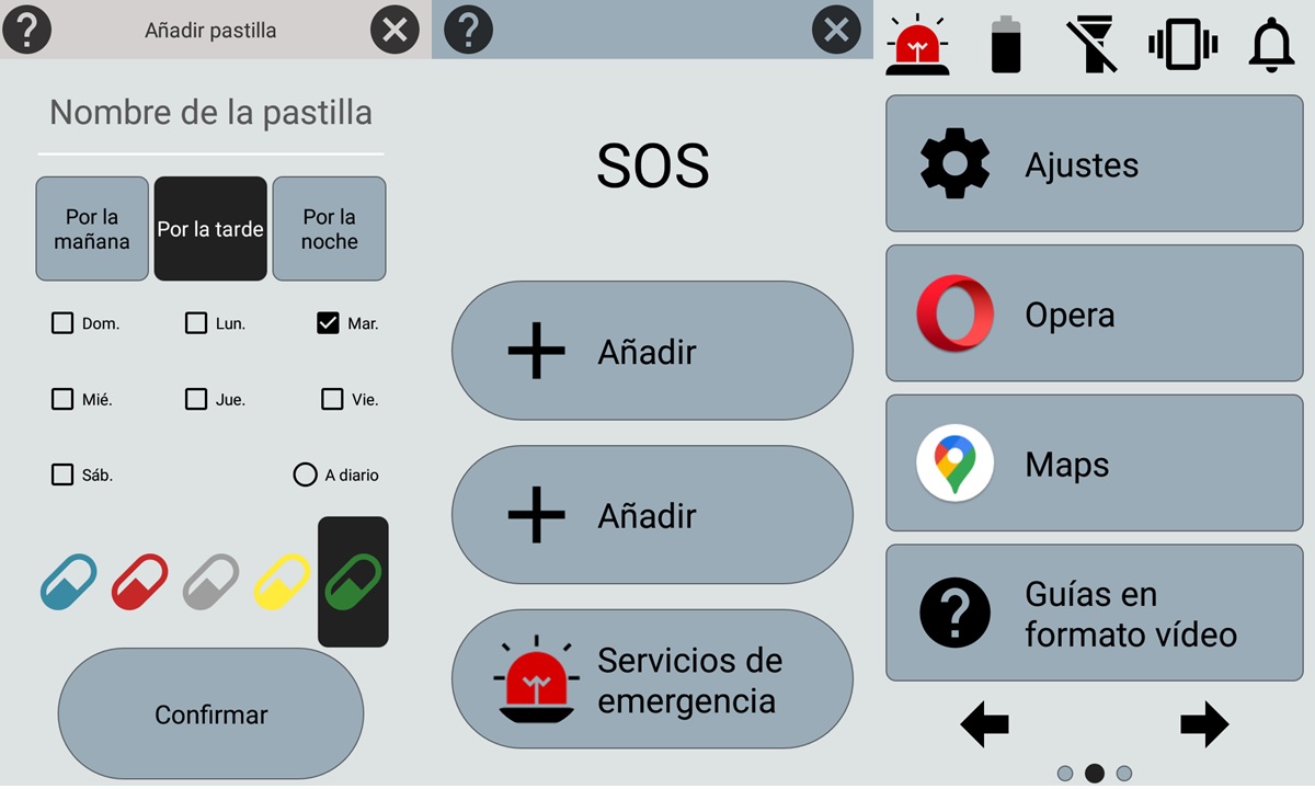 aplicaciones del baldphone