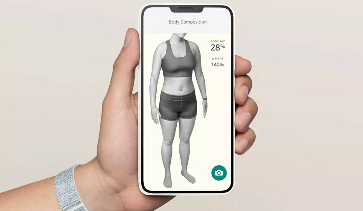 app de amazon halo modelo 3d de tu cuerpo