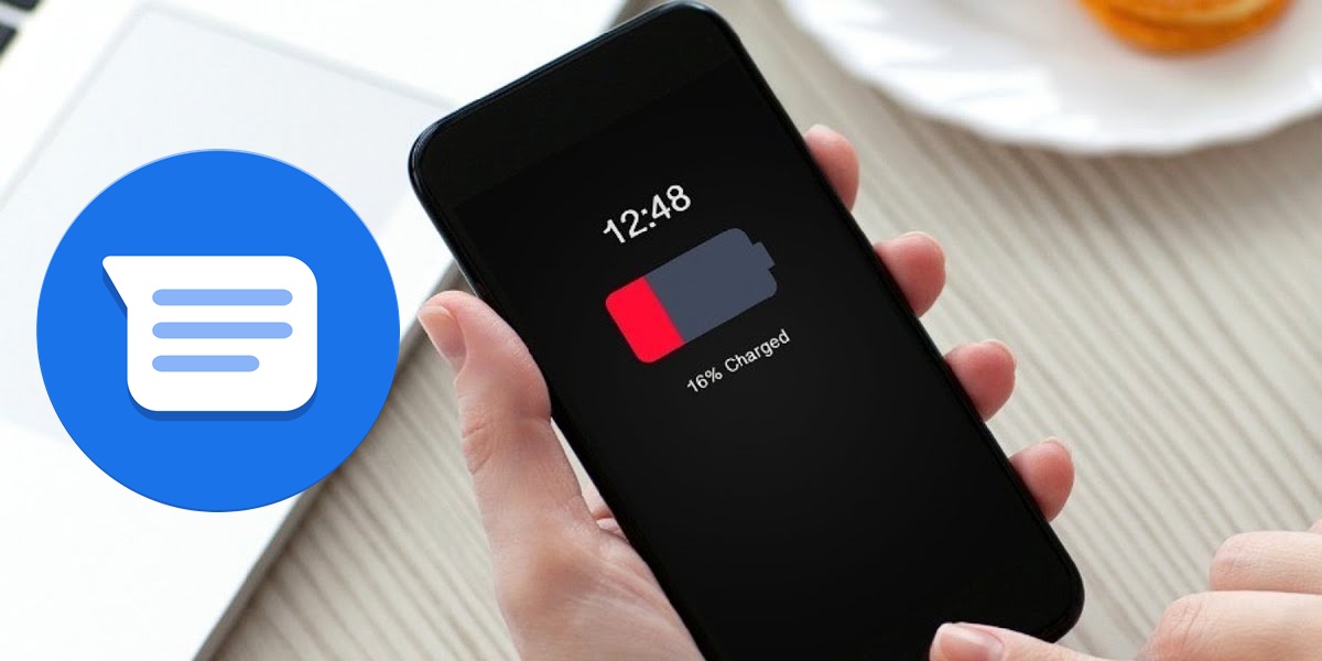 app mensajes de google bebe la bateria
