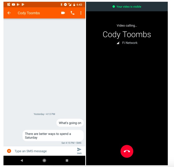 app mensajes llamadas duo