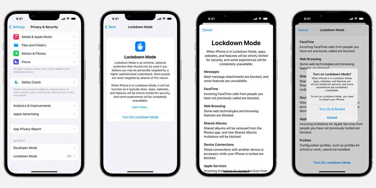 apple lockdown mode ios ipad os y macos