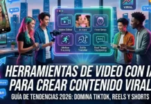 Las 5 mejores herramientas de vídeo con IA para crear contenido viral (Guía 2026) apps de video con ia para crear contenido viral