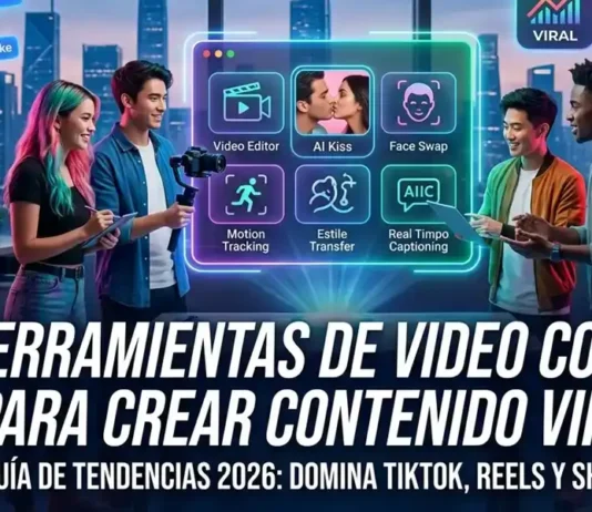 Las 5 mejores herramientas de vídeo con IA para crear contenido viral (Guía 2026) apps de video con ia para crear contenido viral