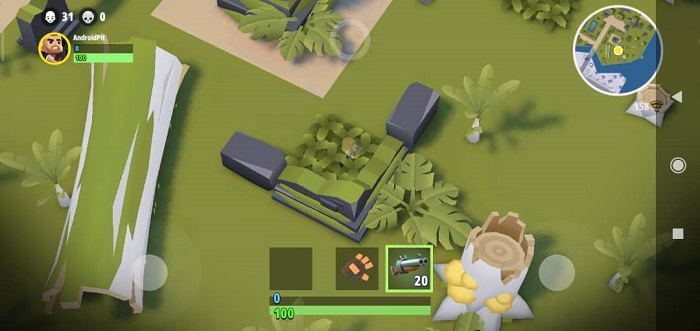 arbustos battleland royale