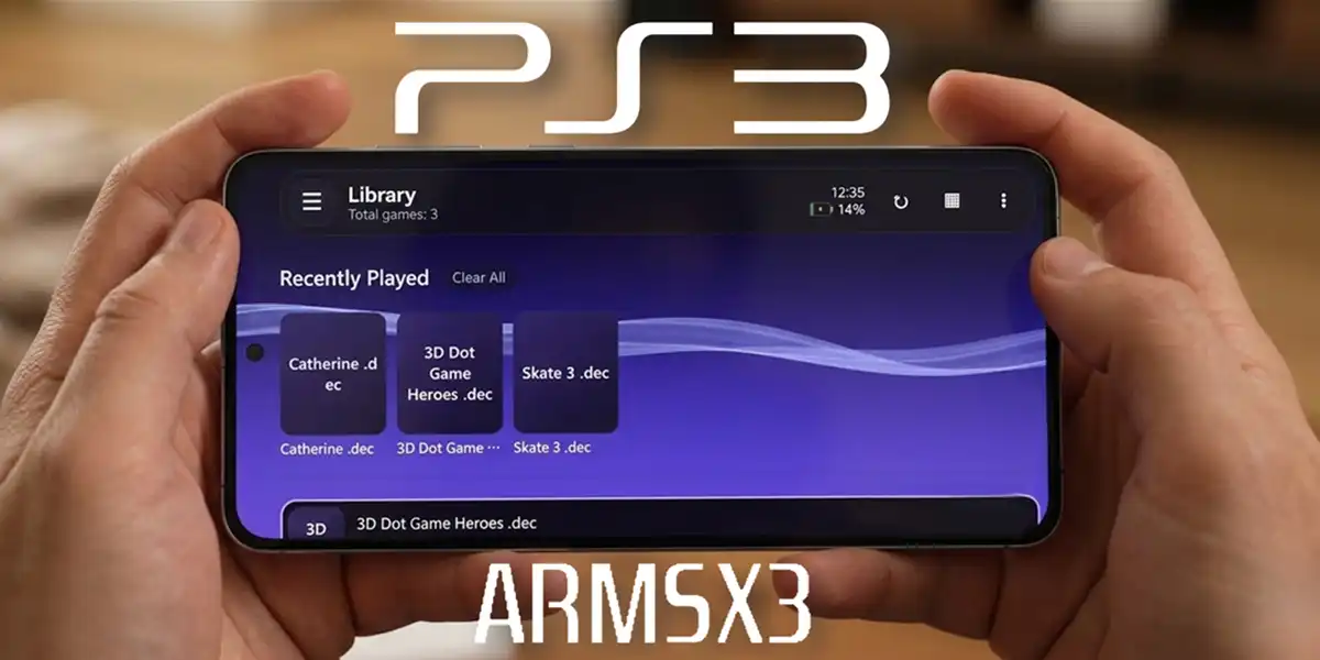 ARMSX3 es oficial: un emulador de PS3 para Android gratis y de código abierto