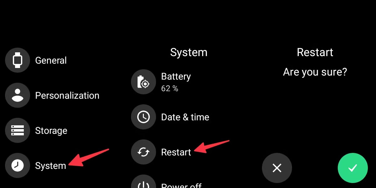 arreglar comando ok google en wear os
