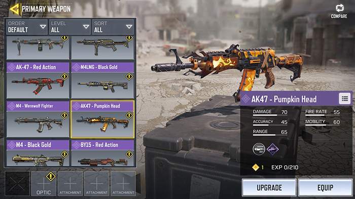 articulos halloween cod mobile