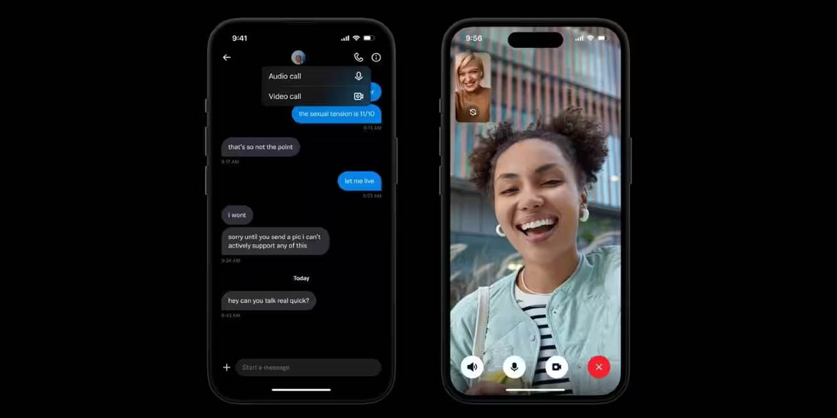 así son las llamadas voz y video de x twitter