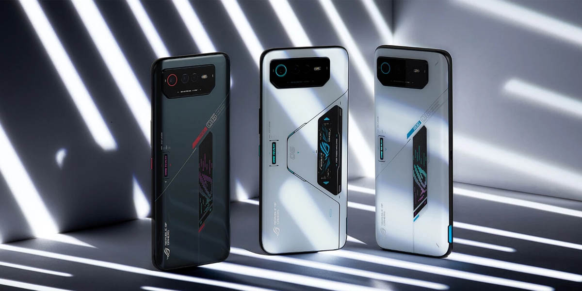 asus rog phone 6 y 6 pro diseño