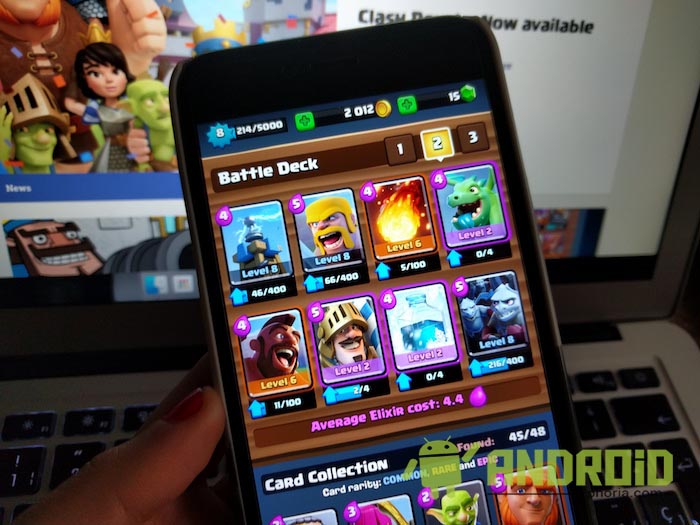 atacar con congelacion y descarga en Clash Royale