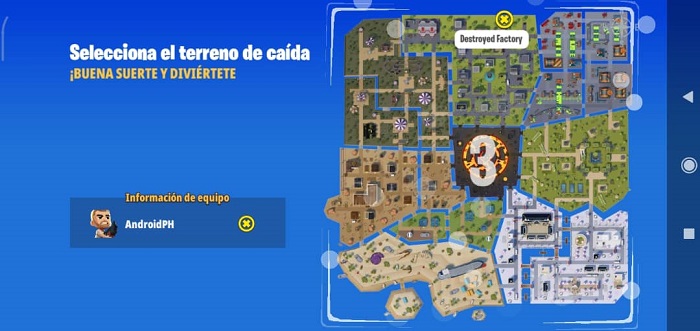aterrizaje battlelands royale