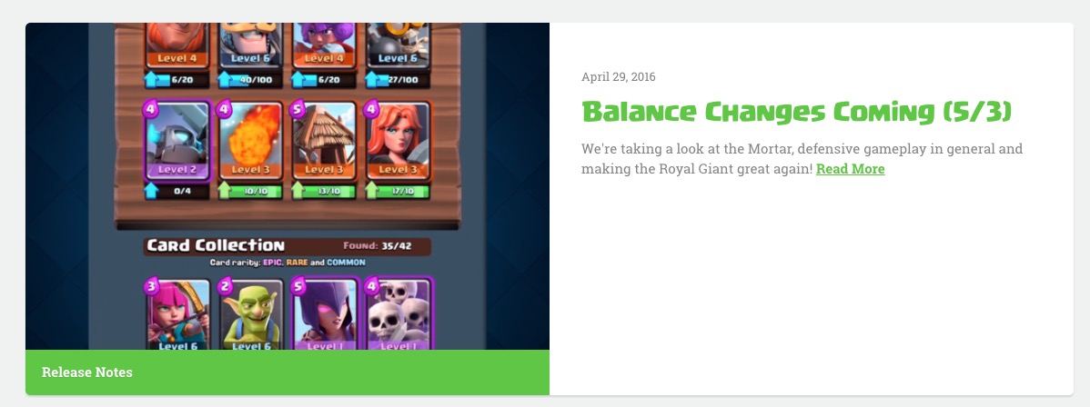 balance mayo clash royale