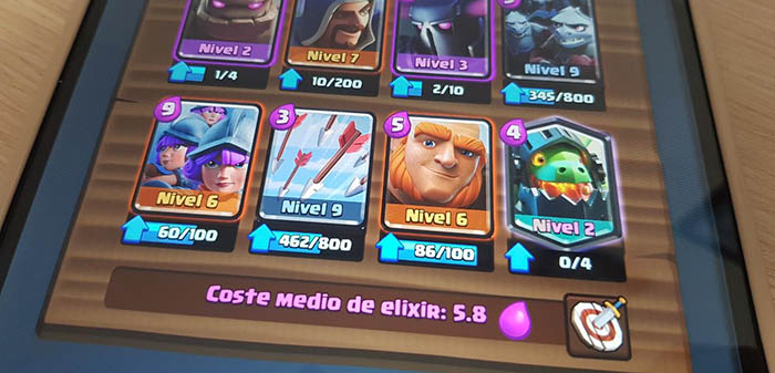 baraja pesada clash royale