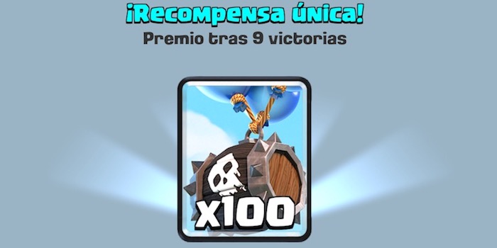 Consigue el barril de esqueletos en el nuevo desafío, ¡date prisa! barril de esqueletos clash royale