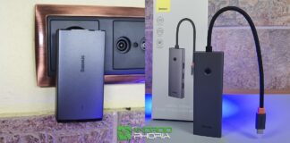 baseus cargador plano de pared y hub USB C review